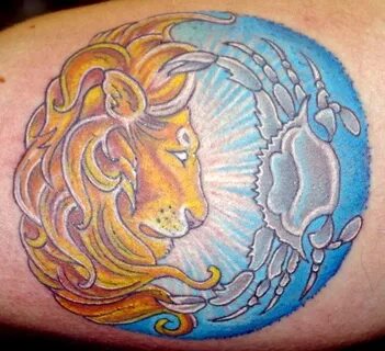 leo cancer cusp tattoo - Bing Images Leo tattoos, Cancer tat