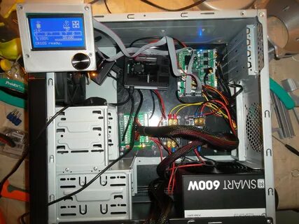 CR-10S control box moved to PC case w/ ATX PS. done soon. - 