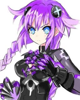 Hyperdimension Neptunia: Neptune/ Purple Heart by littlehapp