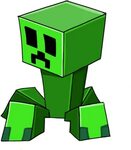 28 Collection Of Creeper Minecraft Clipart - Minecraft Png C