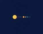 Beautiful solar System Minimalist in 2020 Solar system wallp