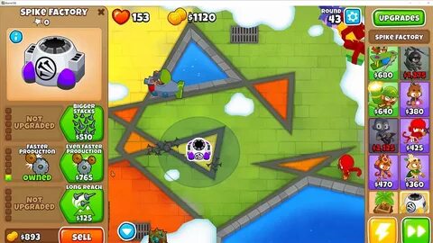 Bloons TD 6 Round 108 Reinforced DDTs - YouTube