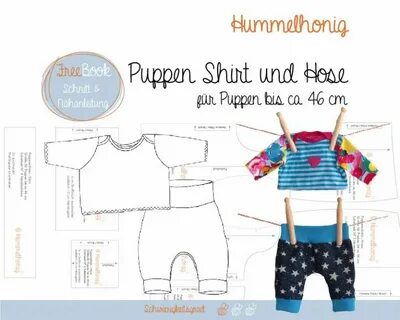 15 - Geschenkt: Freebook Puppenshirt und -hose Puppenkleider