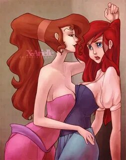 Meg and Ariel Ariel From The Little Mermaid Art POPSUGAR Lov