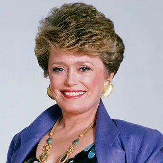 Rue McClanahan's Changing Looks Golden girls, Blanche devere