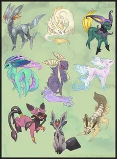 Pin by Pookie Jones on Fake eeveelution Pokemon eeveelutions