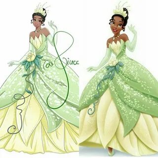 Tiana in anime style Disney princess, Disney movie collectio