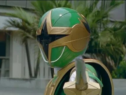 Green Samurai Ranger's First Morph and Battle Ninja Storm Po