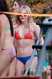 Chloe Moretz in Bikini on Neighbors 2 set -25 GotCeleb