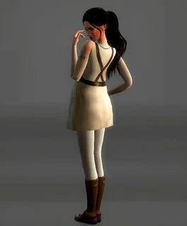 Mustafar Outfit Padme Amidala at Magnolian Farewell " Sims 4