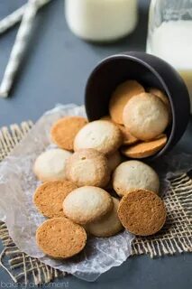 Homemade Vanilla Wafers- so simple to make, and they taste e