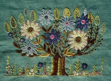 Пин от пользователя Dalva Machado на доске Embroidery Trees 