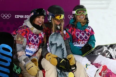 Wallpaper Kaitlyn Farrington American gold medalist snowboar