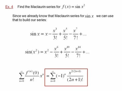 9.10 Taylor and Maclaurin Series Colin Maclaurin ppt downloa