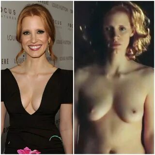 Jessica chastain boobs real or fake