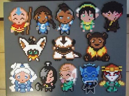 Avatar The Last Airbender set made of beads by capricornc5 o