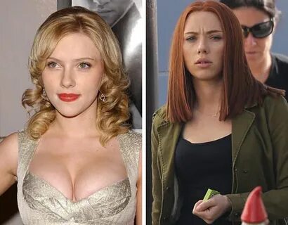 Scarlett Johansson Breast Reduction Plastic Surgery Before a