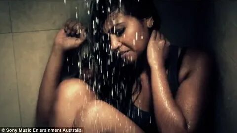 Jessica Mauboy strips down to film shower scenes for her new