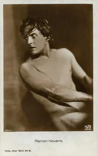 Ramon Novarro in Ben Hur (1926) German postcard by Ross Ve. 