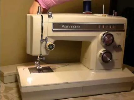 NIFTYTHRIFTYGIRL: Vintage Kenmore model 1660 Convertible Fre