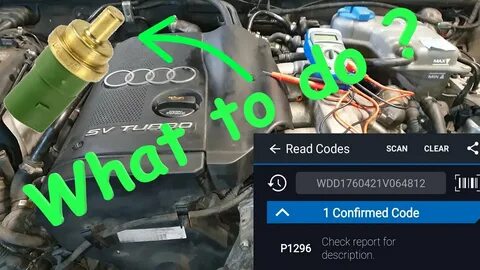 Coolant Temperature Sensor Diagnose on 1.8T Audi A6 with Cod