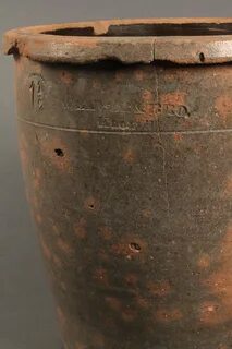 Lot 294: East TN Stoneware Crock, Weaver Bros. Case Antiques