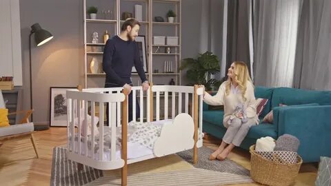 Обзор детской кроватки-трансформера Happy Baby Mommy Lux Mot