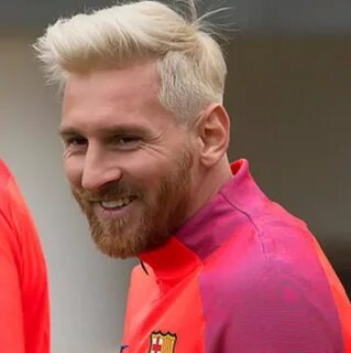 Lionel Messi New Hairstyle - Hair Color - Different Haircut