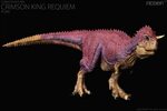 Carnotaurus rex "Crimson King Requiem" (Plain Variant) Museu