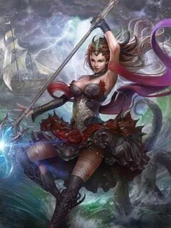 ArtStation - sirina_adv, Mansik Yang Fantasy art warrior, Fa