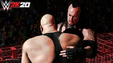 WWE 2K20 Big Show VS. The Undertaker Hell In A Cell Match On