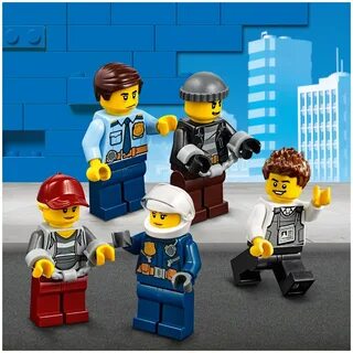 Конструктор LEGO City 60245 Ограбление полицейского монстр-т