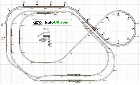 Kato Unitrack Factory District Track Plan