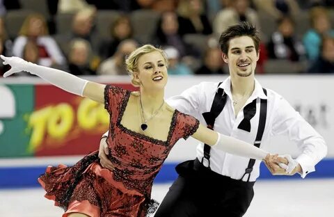 Ice dancers Madison Hubbell and Zach Donohue bringing the Ol