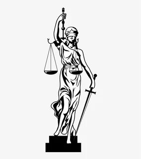 Lady Of Justice Drawing At Getdrawings - Lady Justice Png Tr