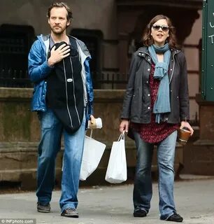 Maggie Gyllenhaal and husband Peter Sarsgaard take a stroll 