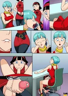 Videl sucking bulma on Hentai Porn TV Аниме хентай Truyen-He