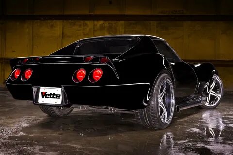 1976, Chevrolet, Corvette, c3 , Cars, Black, Modified Wallpa