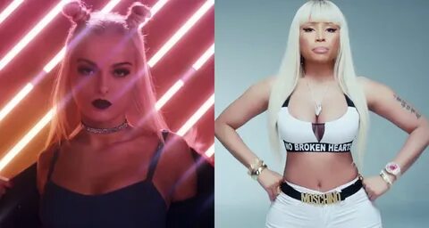 Bebe Rexha & Nicki Minaj Premeire 'No Broken Hearts' Music V
