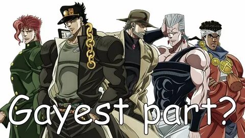 Why Stardust Crusaders is the gayest part of JoJo - YouTube