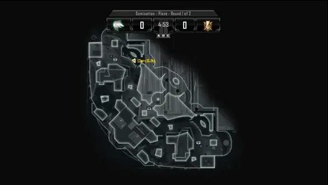 All Call of Duty: Black Ops 2 Map Layouts - Domination, Demo