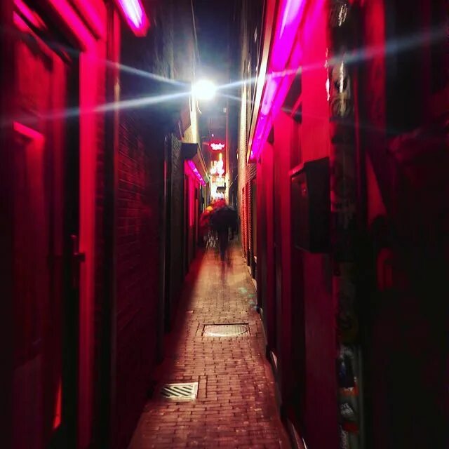 Amsterdam Red Light District.