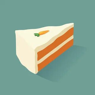 Carrot Cake Vectores Libres de Derechos - iStock