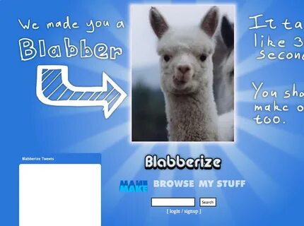 Blabberize- make it look like a picture is speaking your wor