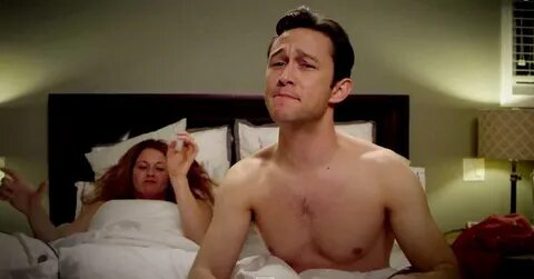 Joseph Gordon-Levitt goes shirtless while taking a "sex