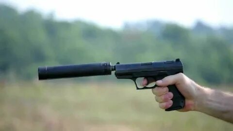 Shooting the Walther P99 with the AAC TiRANT 9mm silencer - 