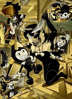 Pin on Bendy and the ink machine
