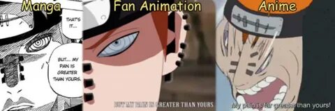 Comparison My Pain Is Greater Than Yours / Naruto vs. Pain K