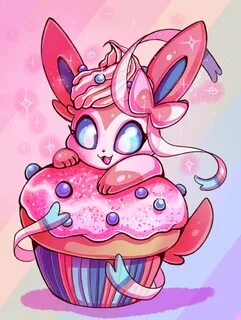 Sylveon CUPCAKE Pokemon eeveelutions, Pokemon, Cute pokemon 