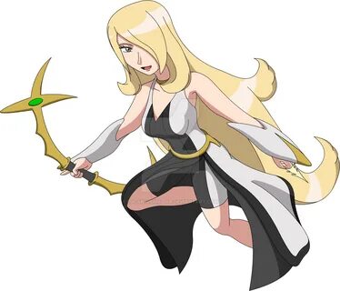 Get Pokemon Cynthia Fanart PNG - Kurofa